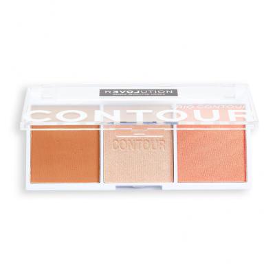 Revolution Relove Colour Play Contour Trio Контурираща палитра за жени 6 g Нюанс Sugar