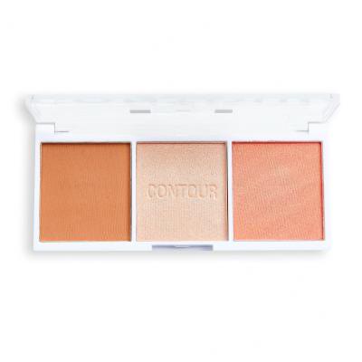 Revolution Relove Colour Play Contour Trio Контурираща палитра за жени 6 g Нюанс Sugar