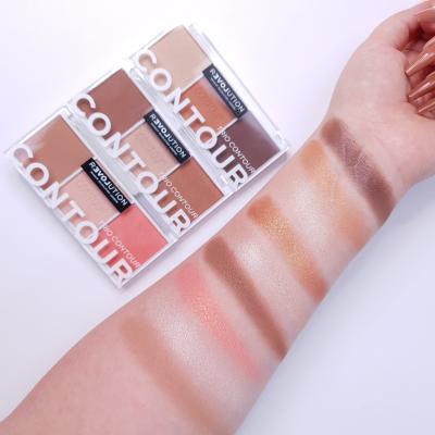 Revolution Relove Colour Play Contour Trio Контурираща палитра за жени 6 g Нюанс Sugar