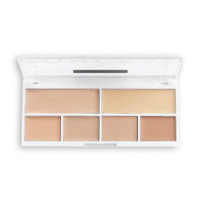 Revolution Relove Conceal Me Concealer &amp; Contour Palette Контурираща палитра за жени 11,2 g Нюанс Fair