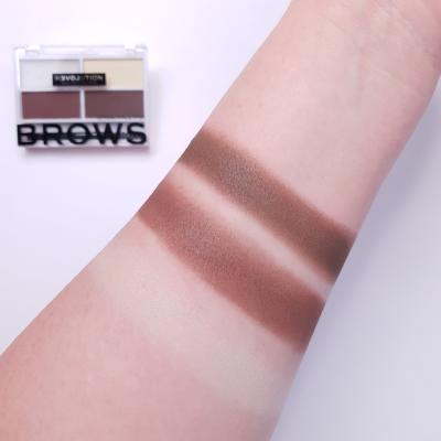 Revolution Relove Colour Cult Brows Комплекти и палитри за вежди за жени 3,2 g Нюанс Dark