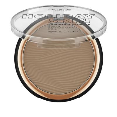 Catrice Holiday Skin Luminous Bronzer Бронзант за жени 8 g Нюанс 010 Summer In The City