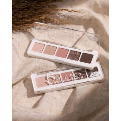 Catrice 5 In A Box Сенки за очи за жени 4 g Нюанс 020 Soft Rose Look