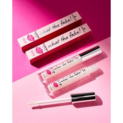 Essence What The Fake! Plumping Lip Filler Блясък за устни за жени 4,2 ml Нюанс 01 Oh my plump!