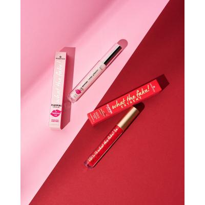 Essence What The Fake! Plumping Lip Filler Блясък за устни за жени 4,2 ml Нюанс 01 Oh my plump!