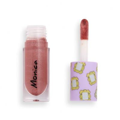 Makeup Revolution London X Friends Блясък за устни за жени 4,6 ml Нюанс Monica