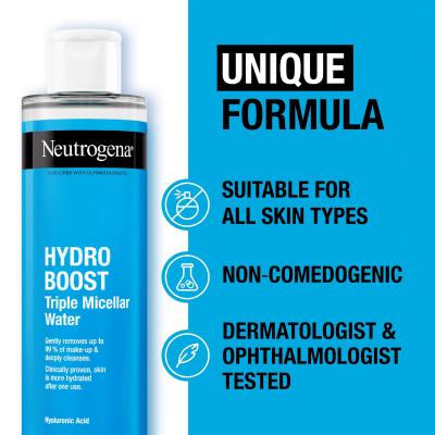 Neutrogena Hydro Boost Triple Micellar Water Мицеларна вода 400 ml