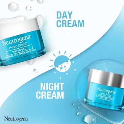 Neutrogena Hydro Boost Подаръчен комплект Дневен гел за лице Hydro Boost Water Gel 50 ml + нощен крем за лице Hydro Boost Sleeping Cream 50 ml