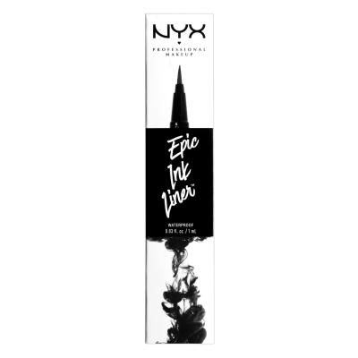 NYX Professional Makeup Epic Ink Liner Очна линия за жени 1 ml Нюанс 01 Black