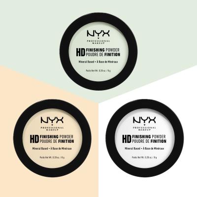 NYX Professional Makeup High Definition Finishing Powder Пудра за жени 8 g Нюанс 02 Banana