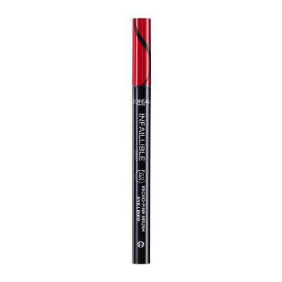 L&#039;Oréal Paris Infaillible Grip 36H Micro-Fine Brush Eye Liner Очна линия за жени 0,4 g Нюанс 01 Obsidian Black