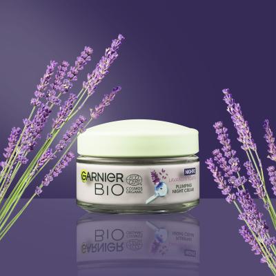 Garnier Bio Lavandin Youth Подаръчен комплект дневен крем за лице Bio Lavandin Youth Plumping Day Cream 50 ml + нощен крем за лице Bio Lavandin Youth Plumping Night Cream 50 ml