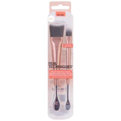 Real Techniques Prep Skincare Brush Duo Подаръчен комплект козметична четка Prep RT 107 Face Brush 1 бр + козметична четка Prep RT 109 Eye Brush 1 бр