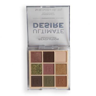 Makeup Revolution London Ultimate Desire Сенки за очи за жени 8,1 g Нюанс Stripped Khaki