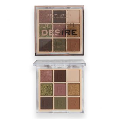 Makeup Revolution London Ultimate Desire Сенки за очи за жени 8,1 g Нюанс Stripped Khaki