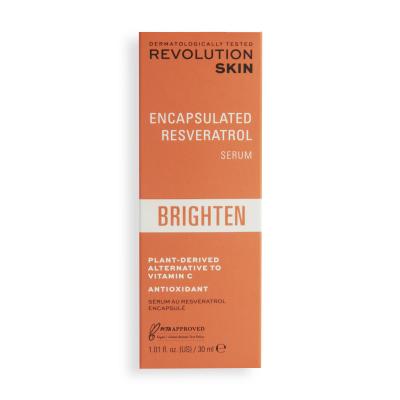 Revolution Skincare Brighten Encapsulated Resveratrol Serum Серум за лице за жени 30 ml