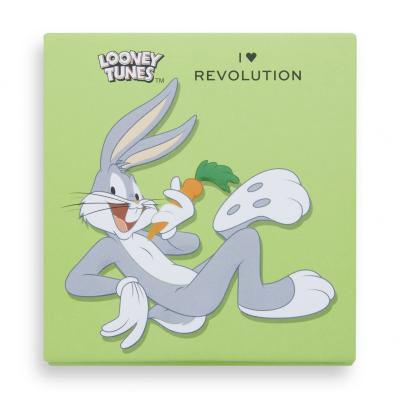 I Heart Revolution Looney Tunes Eyeshadow Palette Сенки за очи за жени 9 g Нюанс Bugs