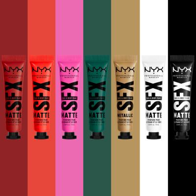 NYX Professional Makeup SFX Face And Body Paint Matte Фон дьо тен за жени 15 ml Нюанс 07 Dark Dream