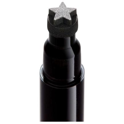 NYX Professional Makeup Star Stamp Face &amp; Body Stamp Очна линия за жени 0,96 ml Нюанс 01 Star Studded