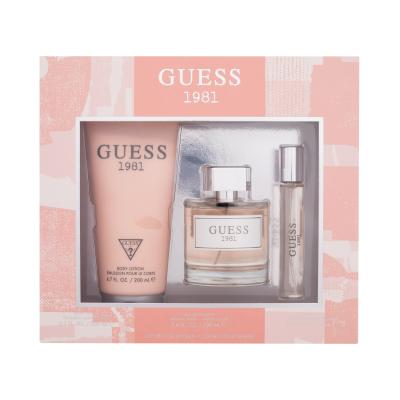 GUESS Guess 1981 Подаръчен комплект EDT 100 ml + лосион за тяло 200 ml + EDT 15 ml