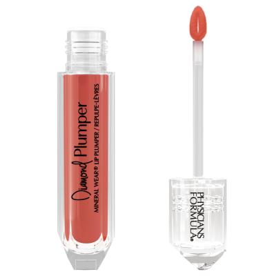 Physicians Formula Mineral Wear Diamond Lip Plumper Блясък за устни за жени 5 ml Нюанс Champagne Cushion Cut