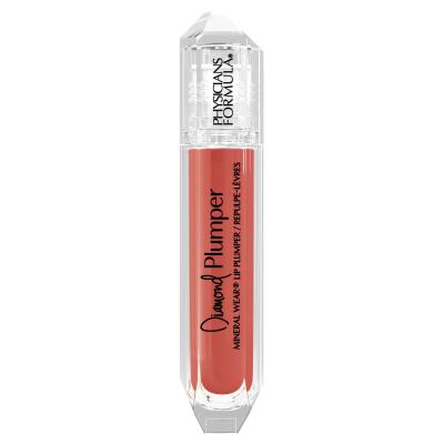 Physicians Formula Mineral Wear Diamond Lip Plumper Блясък за устни за жени 5 ml Нюанс Champagne Cushion Cut