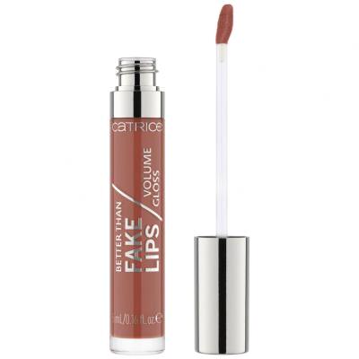 Catrice Better Than Fake Lips Блясък за устни за жени 5 ml Нюанс 080 Boosting Brown