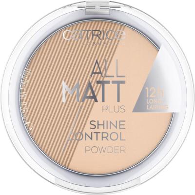 Catrice All Matt Plus Пудра за жени 10 g Нюанс 028 Honey Beige