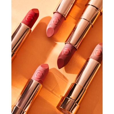 Essence Caring Shine Vegan Collagen Lipstick Червило за жени 3,5 g Нюанс 201 My Dream