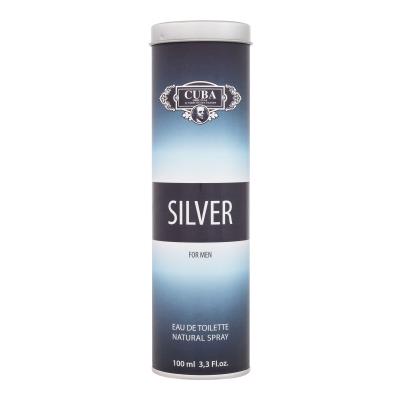 Cuba Silver Eau de Toilette за мъже 100 ml