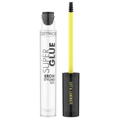 Catrice Super Glue Brow Styling Gel Гел и помада за вежди за жени 4 ml Нюанс 010 Ultra Hold