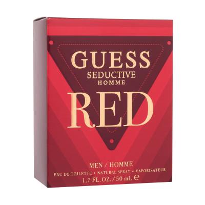 GUESS Seductive Homme Red Eau de Toilette за мъже 50 ml увредена кутия