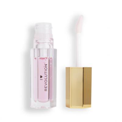 I Heart Revolution Honey Bear Lip Oil Масло за устни за жени 4 ml Нюанс Rose