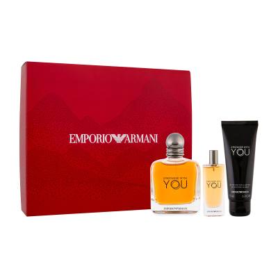 Giorgio Armani Emporio Armani Stronger With You Подаръчен комплект EDT 100 ml + душ гел 75 ml + EDT 15 ml