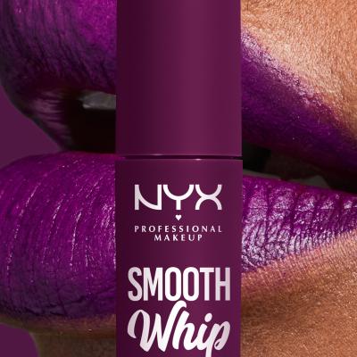 NYX Professional Makeup Smooth Whip Matte Lip Cream Червило за жени 4 ml Нюанс 11 Berry Bed Sheets