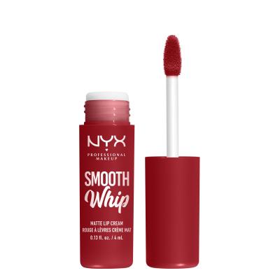 NYX Professional Makeup Smooth Whip Matte Lip Cream Червило за жени 4 ml Нюанс 14 Velvet Robe