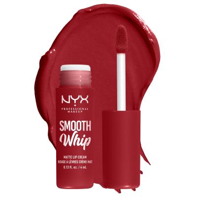 NYX Professional Makeup Smooth Whip Matte Lip Cream Червило за жени 4 ml Нюанс 14 Velvet Robe