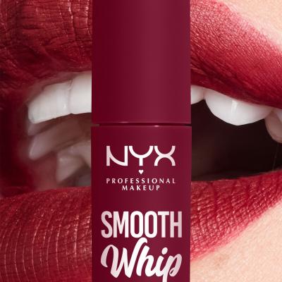 NYX Professional Makeup Smooth Whip Matte Lip Cream Червило за жени 4 ml Нюанс 15 Chocolate Mousse