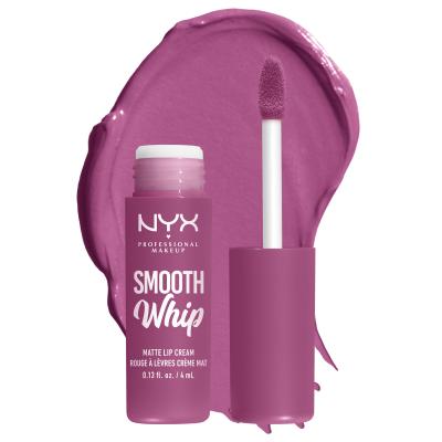 NYX Professional Makeup Smooth Whip Matte Lip Cream Червило за жени 4 ml Нюанс 19 Snuggle Sesh