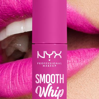 NYX Professional Makeup Smooth Whip Matte Lip Cream Червило за жени 4 ml Нюанс 20 Pom Pom