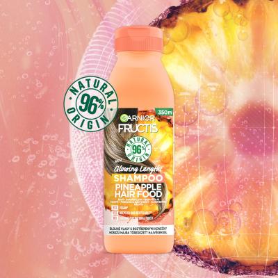 Garnier Fructis Hair Food Pineapple Glowing Lengths Shampoo Шампоан за жени 350 ml