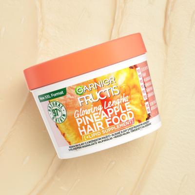 Garnier Fructis Hair Food Pineapple Glowing Lengths Mask Маска за коса за жени 400 ml