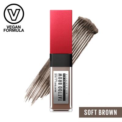 Maybelline Tattoo Brow 36H Styling Gel Гел и помада за вежди за жени 6 ml Нюанс 255 Soft Brown