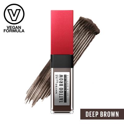 Maybelline Tattoo Brow 36H Styling Gel Гел и помада за вежди за жени 6 ml Нюанс 260 Deep Brown