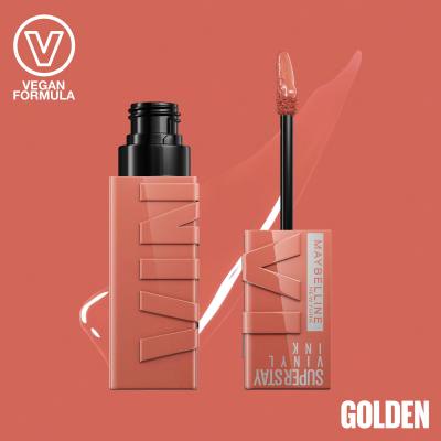 Maybelline Superstay Vinyl Ink Liquid Червило за жени 4,2 ml Нюанс 105 Golden