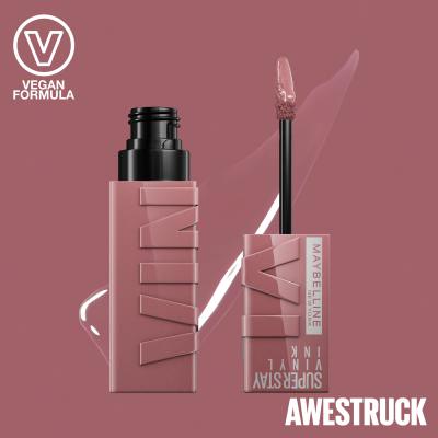 Maybelline Superstay Vinyl Ink Liquid Червило за жени 4,2 ml Нюанс 110 Awestruck