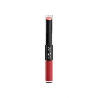 L'Oréal Paris Infaillible 24H Lipstick Червило за жени 5 ml Нюанс 501 Timeless Red