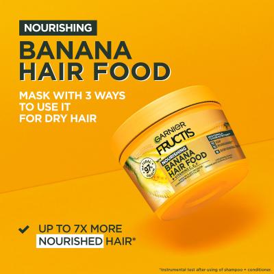 Garnier Fructis Hair Food Banana Nourishing Mask Маска за коса за жени 400 ml