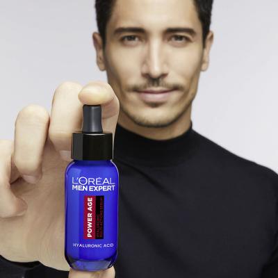 L&#039;Oréal Paris Men Expert Power Age Hyaluronic Multi-Action Serum Серум за лице за мъже 30 ml