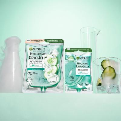 Garnier Skin Naturals Hyaluronic Cryo Jelly Eye Patches Маска за очи за жени 1 бр